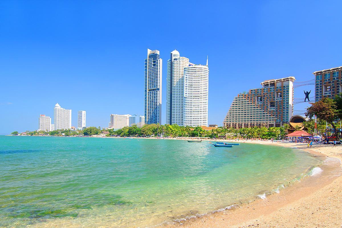 View Talay 2 Suite Apartments Haat Jomtien Eksteriør bilde